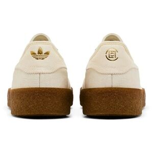 CLOT x ADIDAS | 6.5 | Suede Ivory Panel Metallic Low Top Platform Samba Gazelle